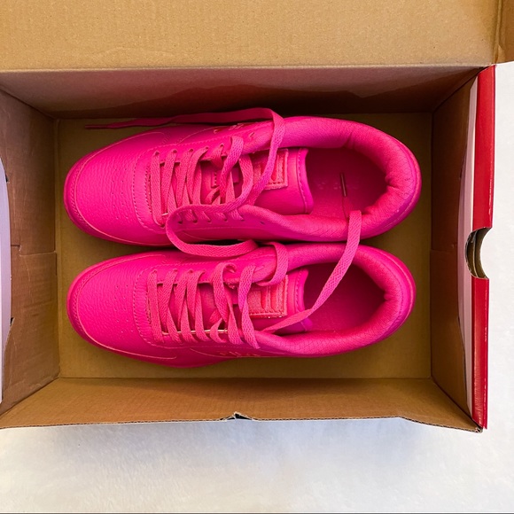 Hot Pink Fila A-1 Sneakers - Picture 2 of 7